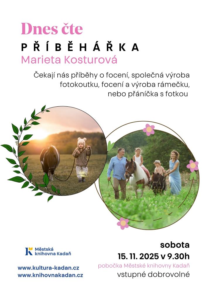 DNES ČTE...příběhářka